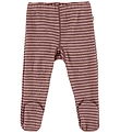 Joha Leggings m. Fødder - Uld - Rose