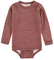 Joha Body l/æ - Uld/Bambus - Mørk Rose