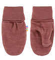 Joha Mittens - Wool/Bamboo - Dark Rose