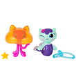 Gabby's Dollhouse Figursæt - 4 Dele - MerCat & Kitty Jellyfish