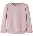 Name It Sweatshirt - NmfVima - Burnished Lilac/Heart Embroidery