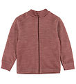 Joha Cardigan - Uld/Bambus - Mrk. Rose