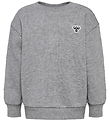 Hummel Sweatshirt - HmlMini Bee - Gråmeleret