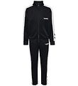 Hummel Træningssæt - HmlJR Colorblock - Sort