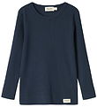 MarMar Bluse - Rib - Plain - Pilot Lavender