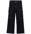 Indian Blue Jeans Jeans - Wide Fit - Dark Blue Denim