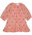 Flöss Kjole - Molly - Berry Gingham m. Tern