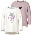Name It Bluse - NmfVix - 2-pak - Burnished Lilac/Cloud Dancer