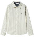 Name It Skjorte - Noos - NkmNewsa - Jet Stream Stripes/Navy Blaz