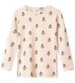 Lil' Atelier Bluse - Rib - NmfLavo - Pastel Parchment