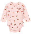 Konges Sløjd Slå-om Body l/æ - Basic - Rosa Pink