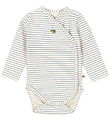 Konges Sløjd Slå-om Body l/æ - Basic - Stripe Blue