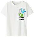 Name It T-shirt - NkmAbner  Fallguys - Bright White