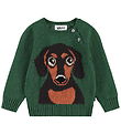 Molo Bluse - Strik - Uld/Bomuld - Dachs Puppy