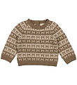 MarMar Bluse - Bomuld/Uld - Talmi - Terre Stripe