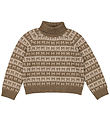 MarMar Bluse - Bomuld/Uld - Talmi - Terre Stripe