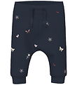 Name It Bukser - NbfVandora - Navy Blazer/Flowers and Hearts
