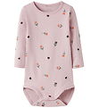 Name It Body l/æ - NbfVandora - Burnished Lilac/Flowers