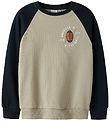 Name It Sweatshirt - NkmVildar - Island Fossil/American Football