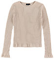 LMTD Bluse - Rib - NlfNinusa - Oatmeal