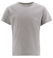 Hound T-shirt - Light Grey Melangé