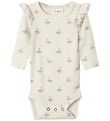 Lil' Atelier Body l/æ - Noos - Rib - Pastel Parchment/SWAN