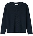 Name It Bluse - Strik - NkmNesolle - Dark Sapphire