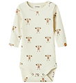 Lil Atelier Body l/æ - NbmLavo - Turtledove/STRONG MAN
