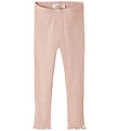 Lil Atelier Leggings - NmfNora - Cameo Rose