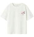 Name It T-Shirt - NkfNorla - Cloud Dancer