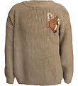 Hanevild Bluse - Strik - Lauge - Coriander