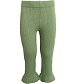 Hanevild Bukser - Strik - Rib - Tilde - Shale Green