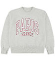 Abercrombie & Fitch Sweatshirt - Light Grey Heather/Rosa