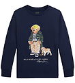 Polo Ralph Lauren Bluse - Navy m. Bamse