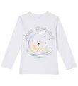 Stella McCartney Kids Bluse - Hvid m. Svane