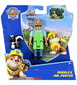 Paw Patrol Figursæt - Rubble & Mr. Porter
