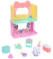 Gabby's Dollhouse Sæt - 10 Dele - Cakey's Sprinkle Cake-Tastic K