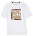 BOSS T-Shirt - Hvid m. Print