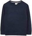 BOSS Bluse - Strik - Navy