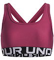 Under Armour Sportstop - Crossback - Fucksia Dusk