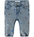 Name It Jeans - NbfRose - Light Blue Denim/Heart Emb