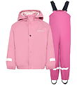 Didriksons Regntøj m. seler - Slaskeman - Light Heather Pink