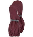 Didriksons Regnluffer m. Fleece - PU - Pileglove - Anemon Red