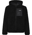 Didriksons Fleecejakke - Teddy - Exa - Black