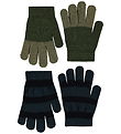 Molo Handsker - 2-pak - Strik - Kei - Bark Green