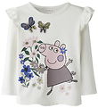 Name It T-shirt - NmfAnna- Peppapig - Cloud Dancer