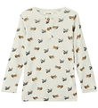 Lil' Atelier Bluse - NmmNalu - Turtledove/MELANGE
