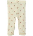 Lil' Atelier Leggins - Noos - NbfNalu - Turtledove/MELANGE