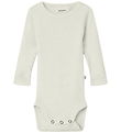 Lil' Atelier Body l/æ - Noos - Rib - NbnNalu - Turtledove/MELANG