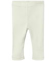 Lil' Atelier Leggins - Noos - Rib - NbnNalu - Turtledove/MELANGE